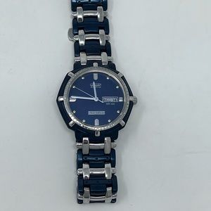 Citizen Eco-Drive Endeavor Black and Silver Men's Watch